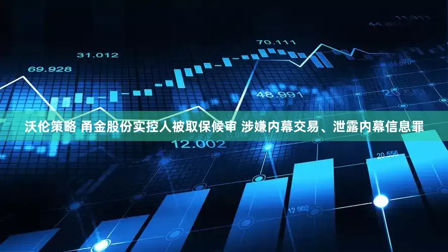 沃伦策略 甬金股份实控人被取保候审 涉嫌内幕交易、泄露内幕信息罪